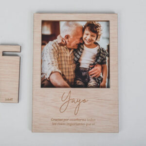 Portafotos Vintage Boda Personalizado - Imagen 5