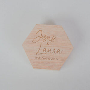 Porta Alianzas Hexagonal "Nuestra Vida Juntos" - Imagen 3