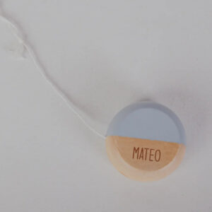 Yoyó de Madera Personalizado con Nombre Grabado – Juguete Infantil