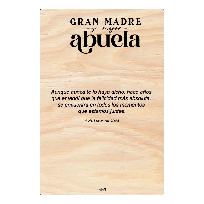 Modelo Dedicatoria