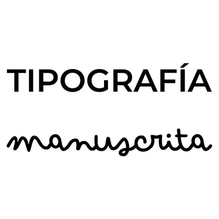 Tipografía manuscrita